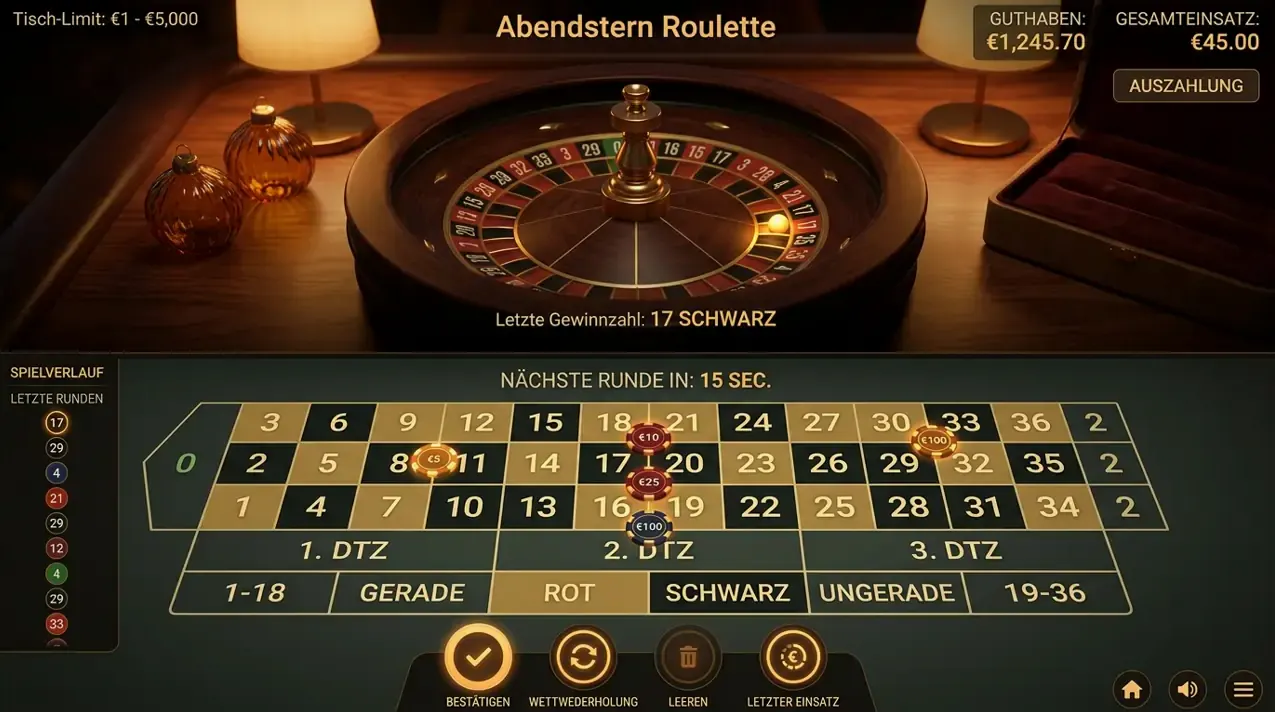 Klassische Tischspiele & Video Poker im Cosmo